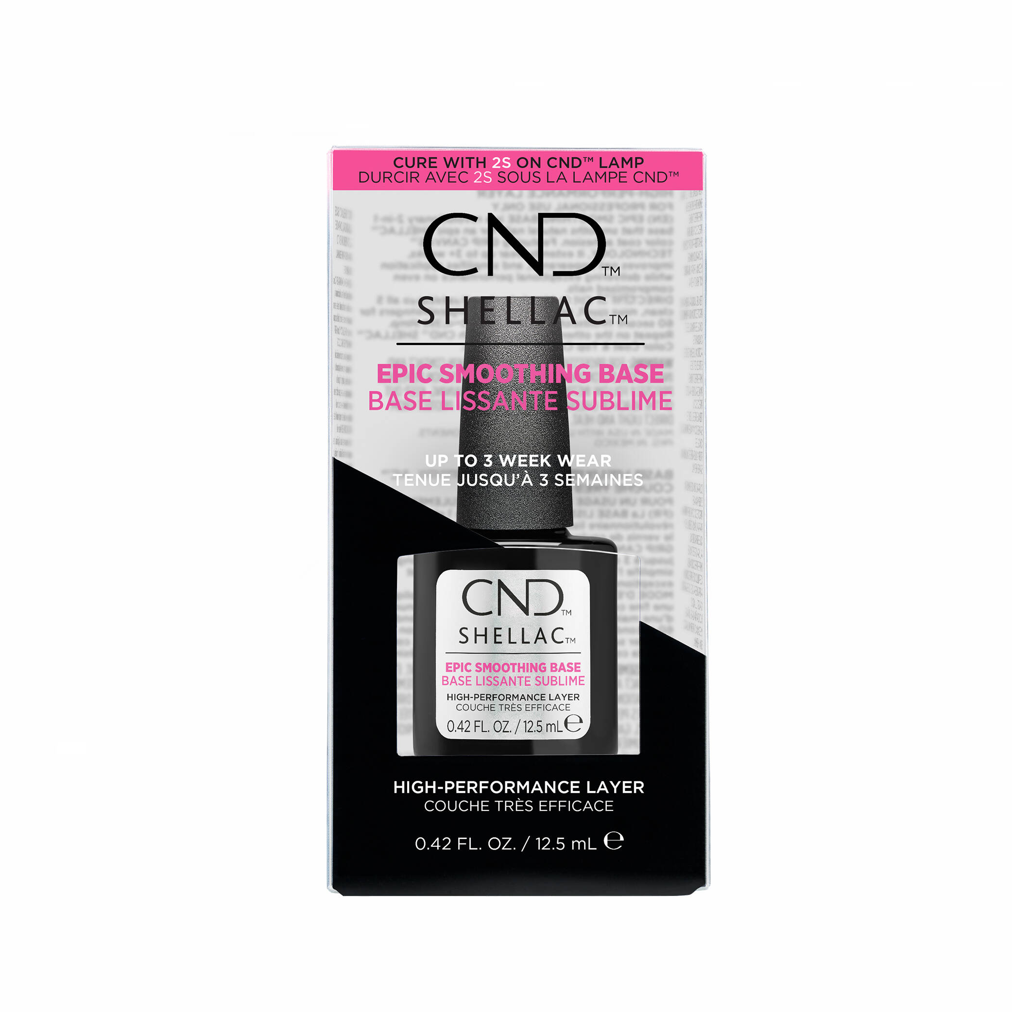 Epic Smoothing Base Coat Shellac .42oz (12.5ml) CND large size