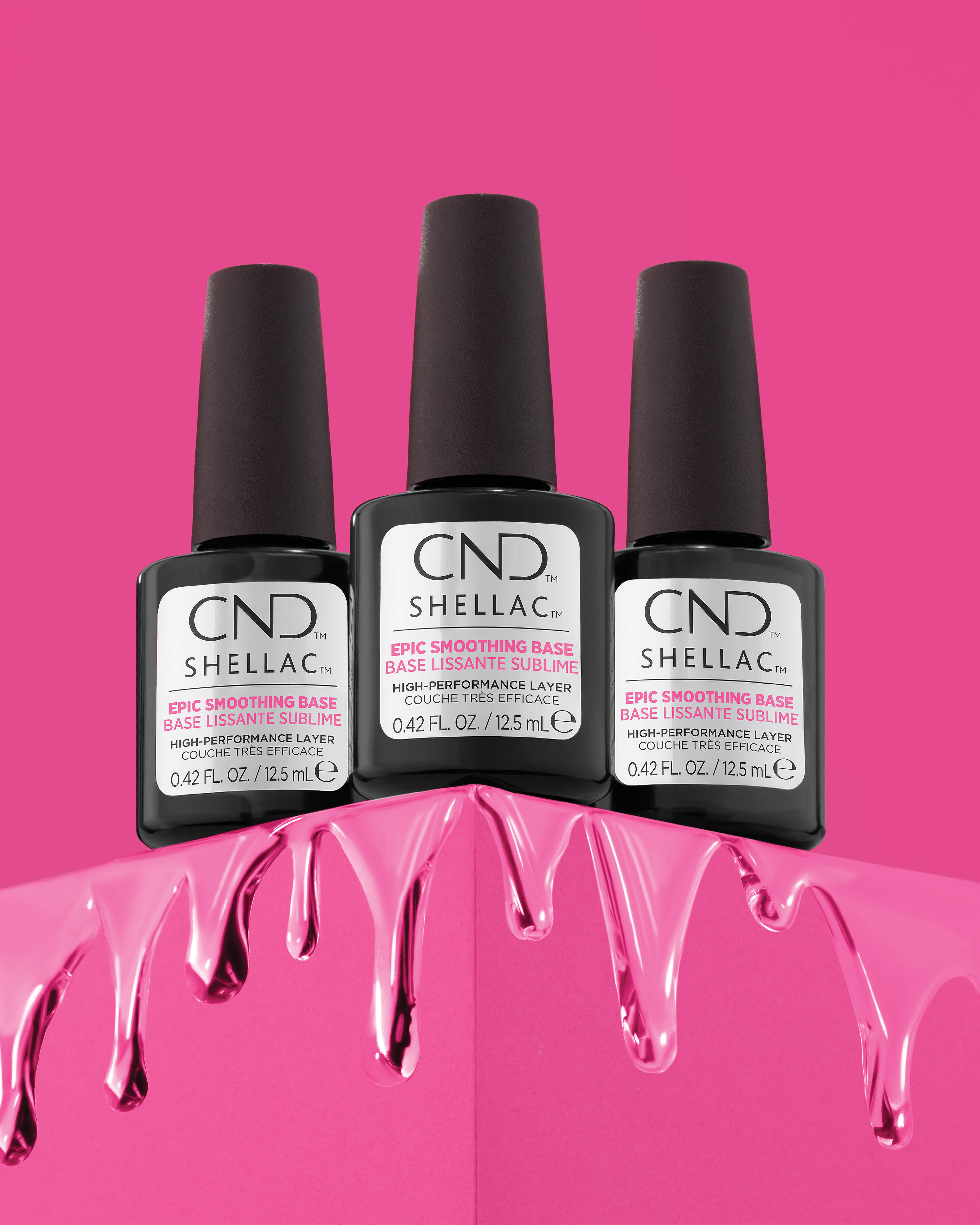 Epic Smoothing Base Coat Shellac .42oz (12.5ml) CND large size