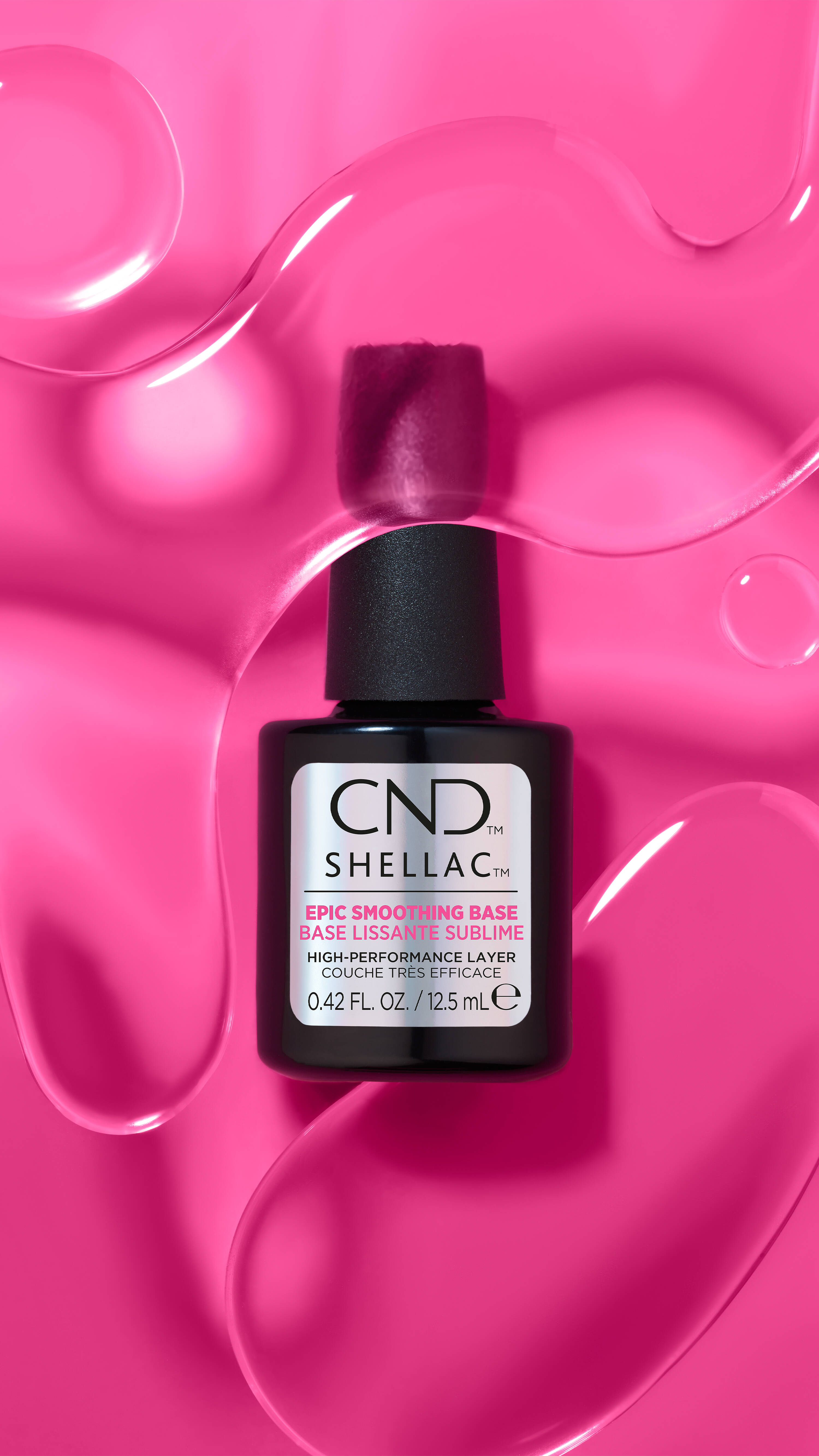 Epic Smoothing Base Coat Shellac .42oz (12.5ml) CND large size