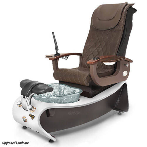 Lavender III Pedi Spa Chair With Glass Bowl Gulfstream