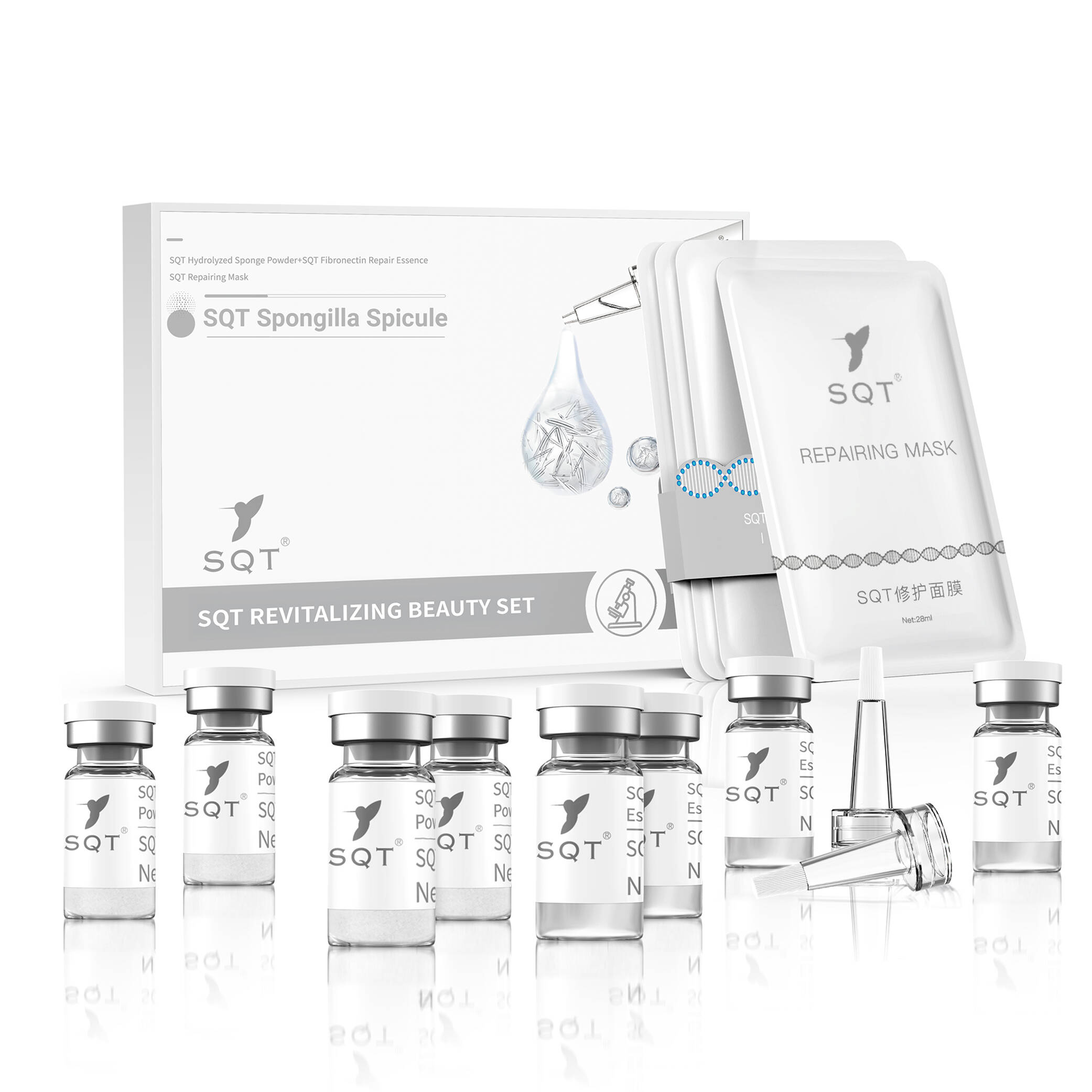 SQT Bio Microneedling Revitalizing Beauty Set - 4 treatments
