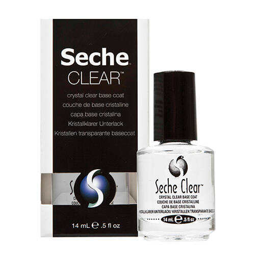 Seche Vite Crystal Clear Base Coat – Schnelltrocknender Unterlack Für Nägel, 150 Ml