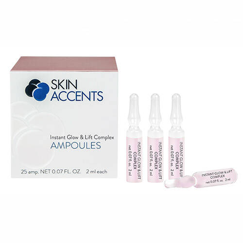 Instant Glow & Lift Complex Ampoule * 25 PC BOX *Skin Accents